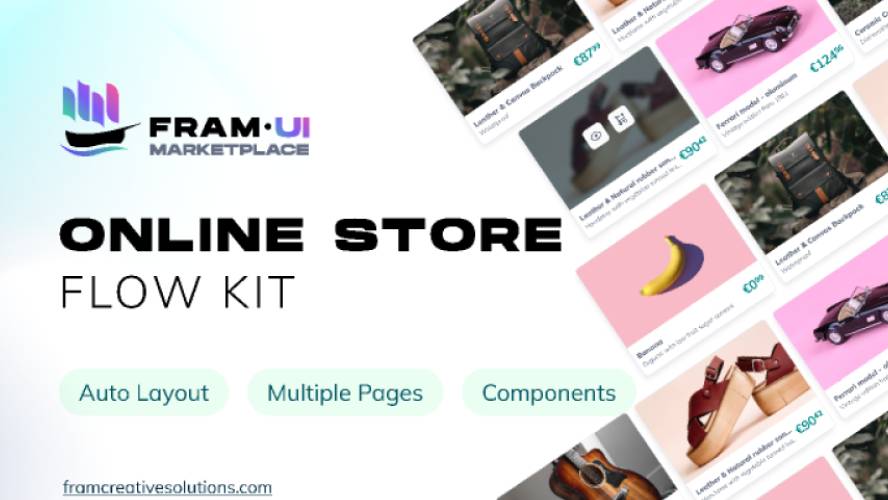 Online Store Flow Kit Figma Ui Kit