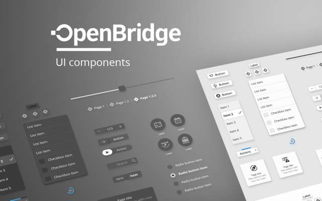 OpenBridge UI Components Figma