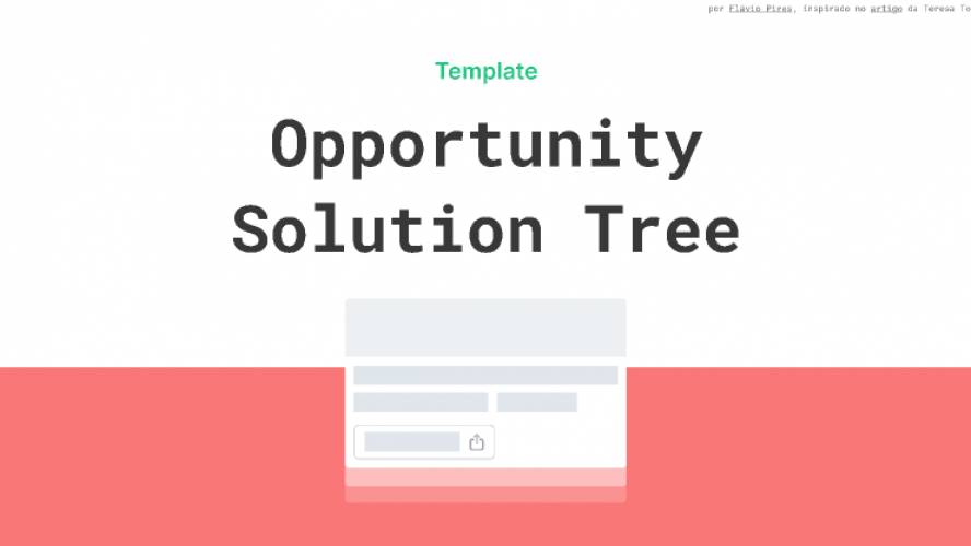 Opportunity Solution Tree Template