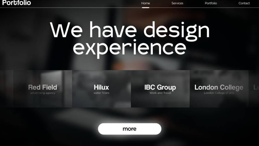 Portfolio - Website Figma Design