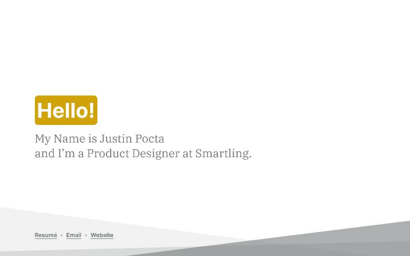 Presentation Justin Pocta - Portfolio 2021 (slide)