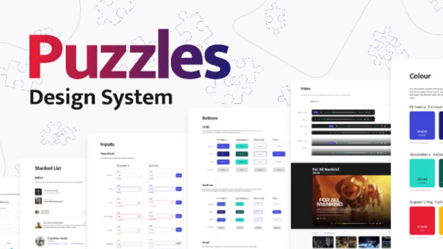 Puzzles Design System Figma Template
