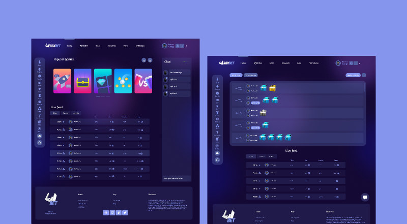 RBXBET Betting Game Figma Website Template