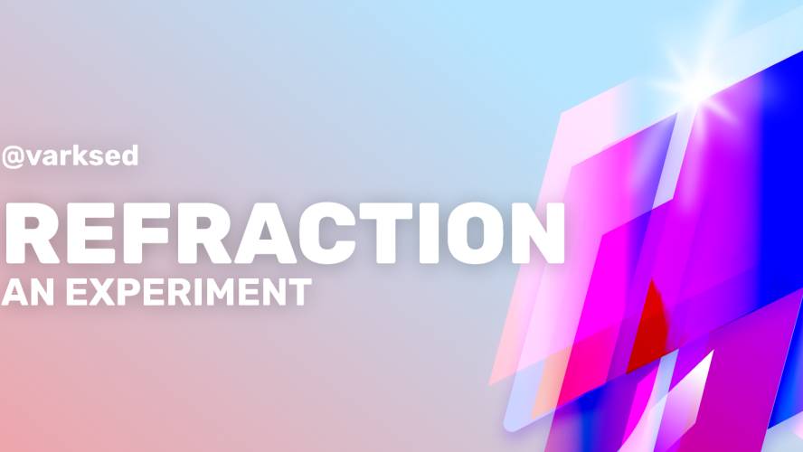 Refraction - Abstract Experiment Figma Template