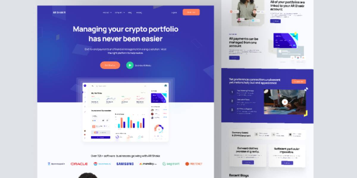 download-saas-landing-page-free-figma-template-ui4free