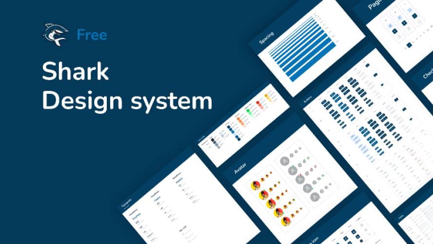 Shark Design system figma template