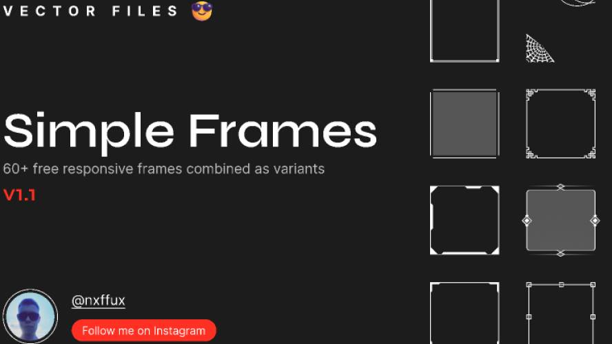 Simple Frames Figma Ui Kit