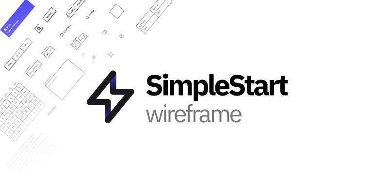 SimpleStart Wireframing Figma Template