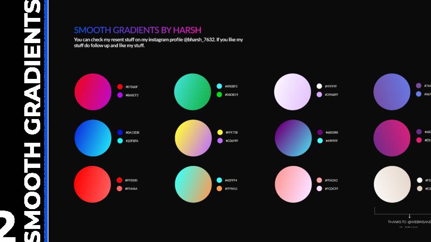 Smooth Gradients by Harsh Figma Template