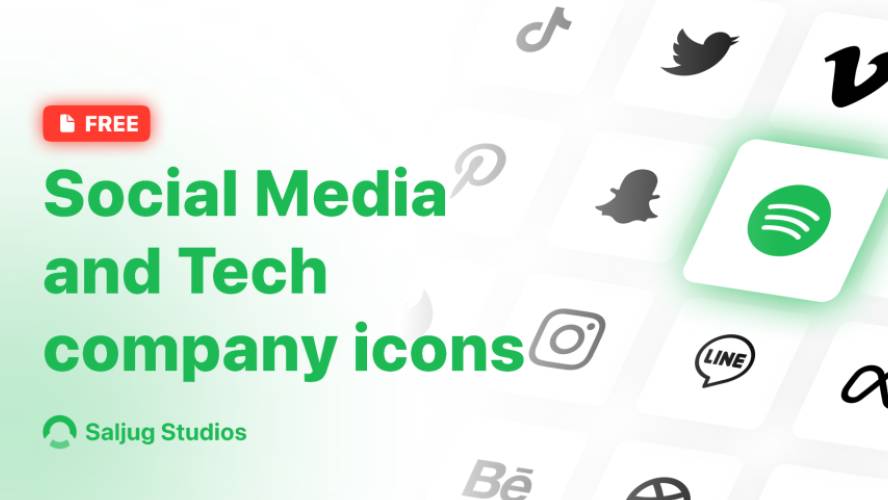 Social Media and Tech Company Icons v1.0