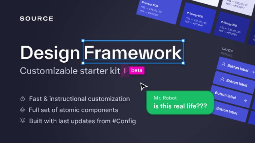 Source Design Framework Figma Template