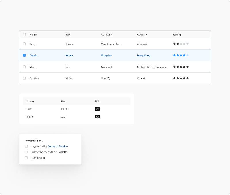 Stable Tables Figma Template
