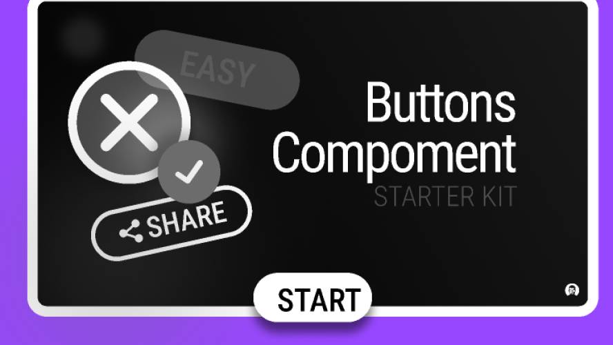 Starter Kit - Placeholder wireframe component Figma Template