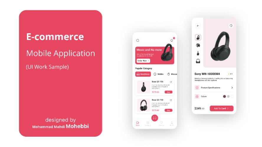 Store Application Figma Mobile Concept