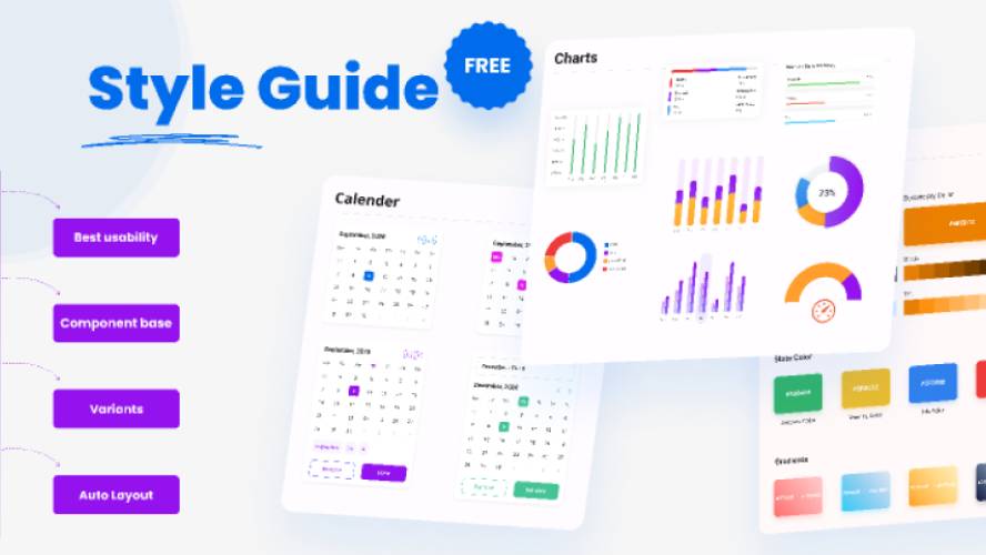 Style Guide Figma Ui Kit Free Download