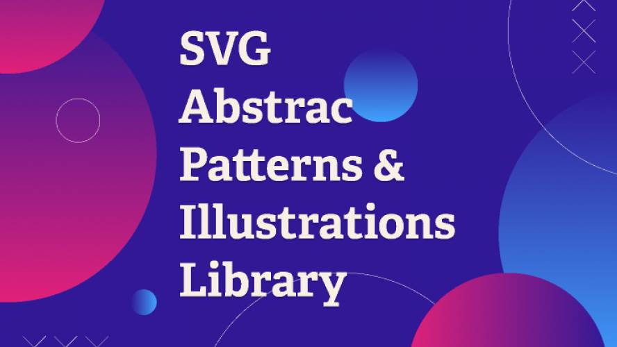 SVG Abstrac patterns and Illustrations