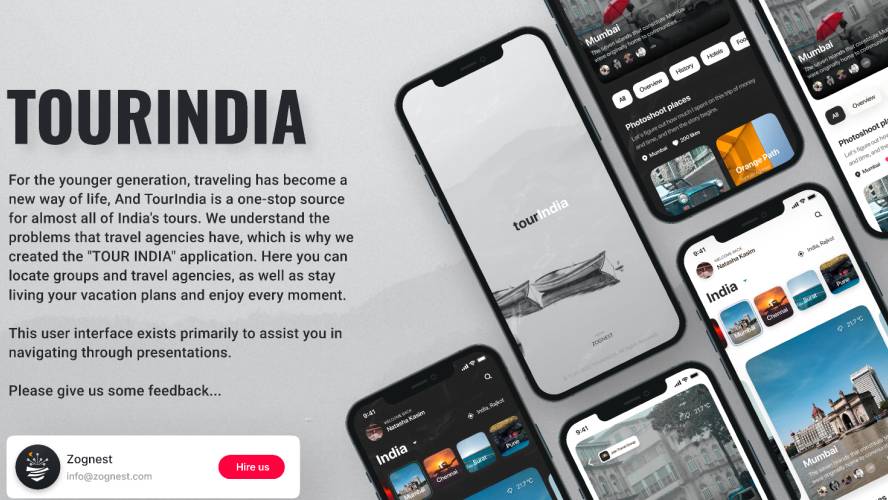 TourIndia Travel Figma Mobile App