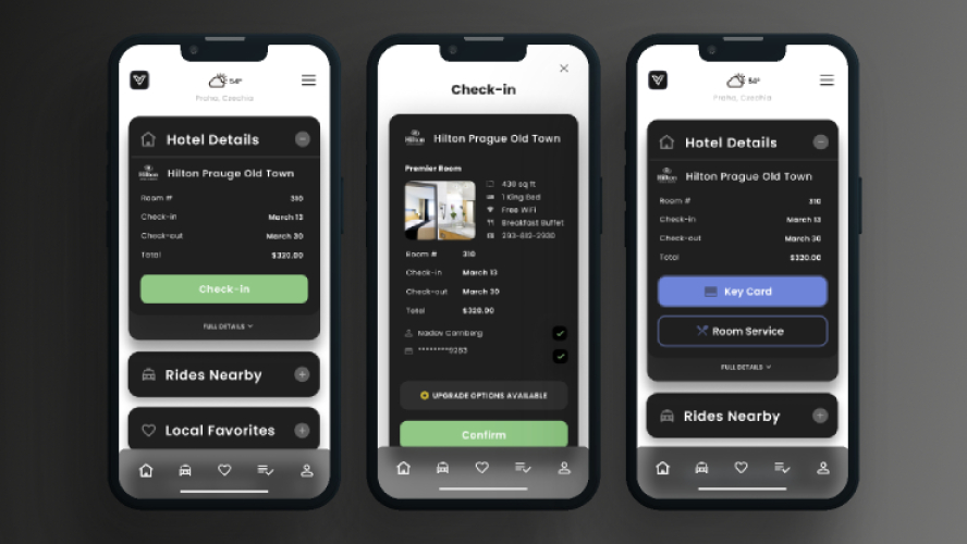 Travel App Figma Free Mobile Template