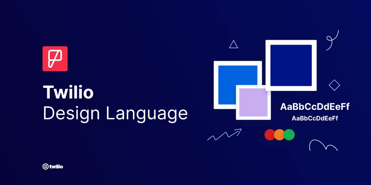 Twilio Design Language Figma Template | UI4Free