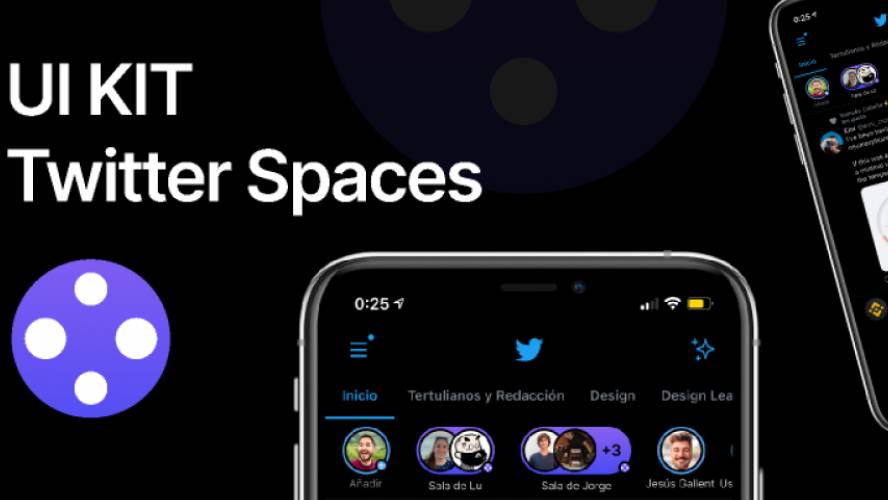Twitter Spaces Figma Template