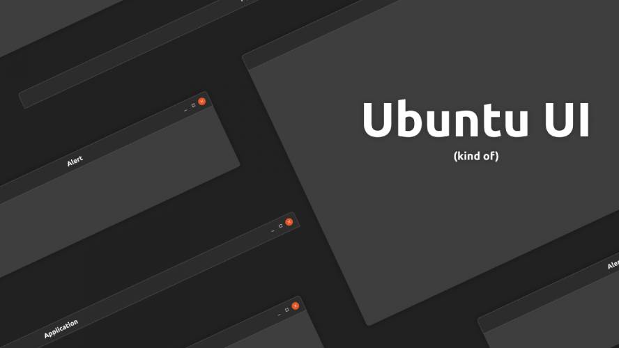Ubuntu UI Figma Free Template