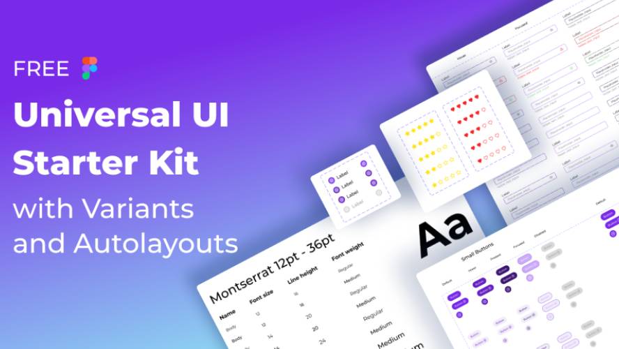 Universal UI Starter Kit Figma Template