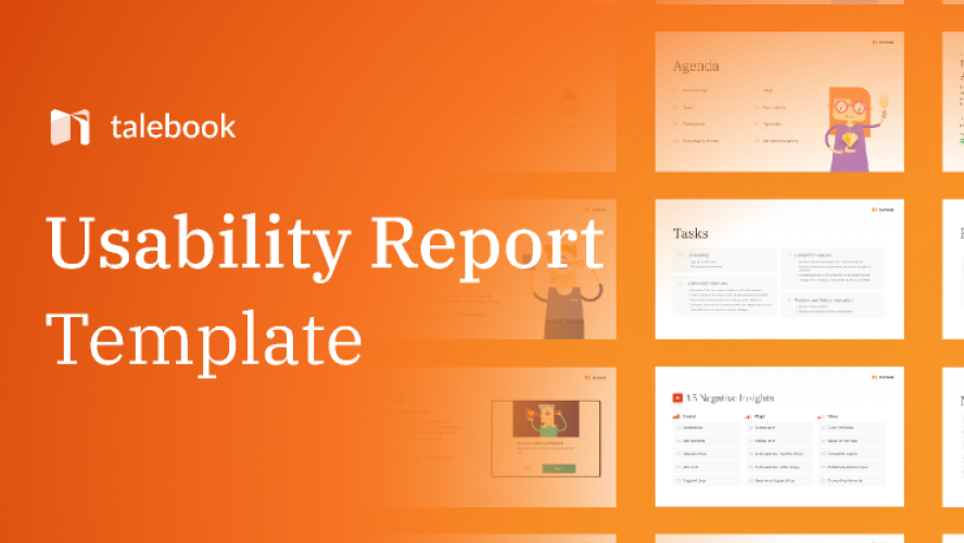 Usability Research Presentation Report Template