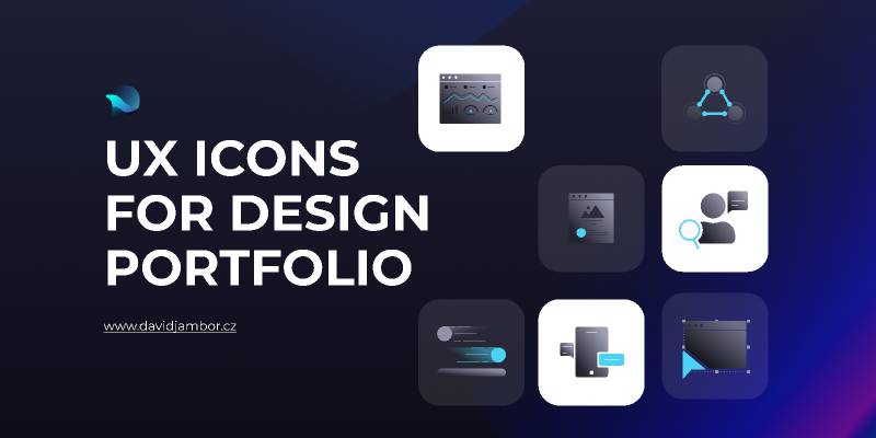 Ux-icons-for-design-portfolio-figma UI Kits - Free Download on UI4Free