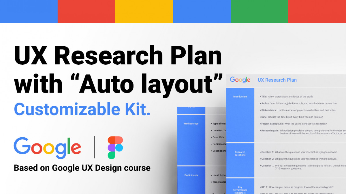 ux research plan template figma