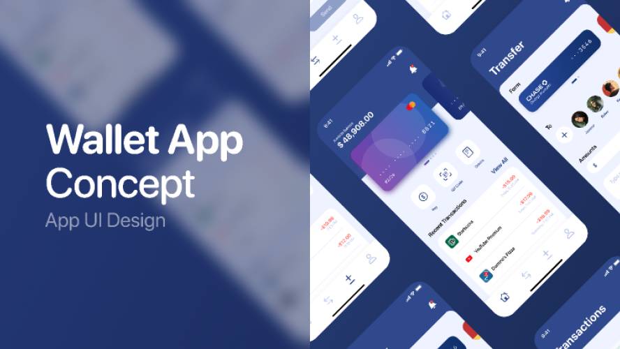 NFT Market Mobile App UI Kit - Ui4free.com