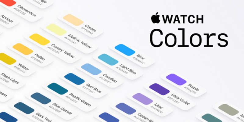 watchOS Colors Pattern