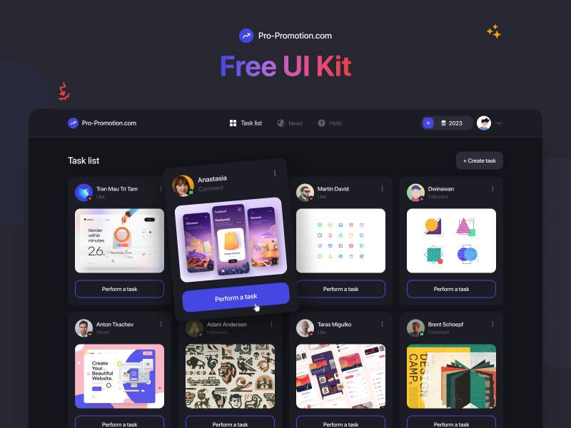 Free-ui-kit UI Kits - Free Download on UI4Free