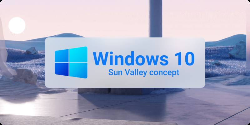 Windows 10 Sun Valley Concept Ui4free 1807