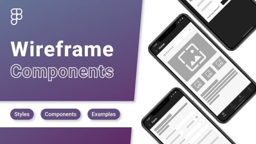Wireframe Components Figma Ui Kit